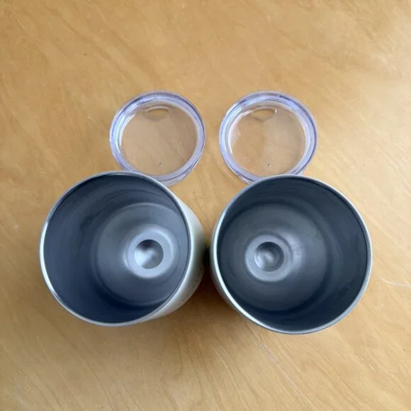 Rae Dunn Wifey Hubby Stainless Steel Tumblers Set NWOT - Picture 3 of 4